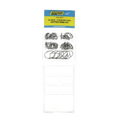 Seachoice KP5573SC Stainless Steel Cotter Ring Kit - 66 Piece