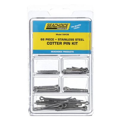 Seachoice KP5937SC Stainless Steel Cotter Pin Kit - 66 Piece