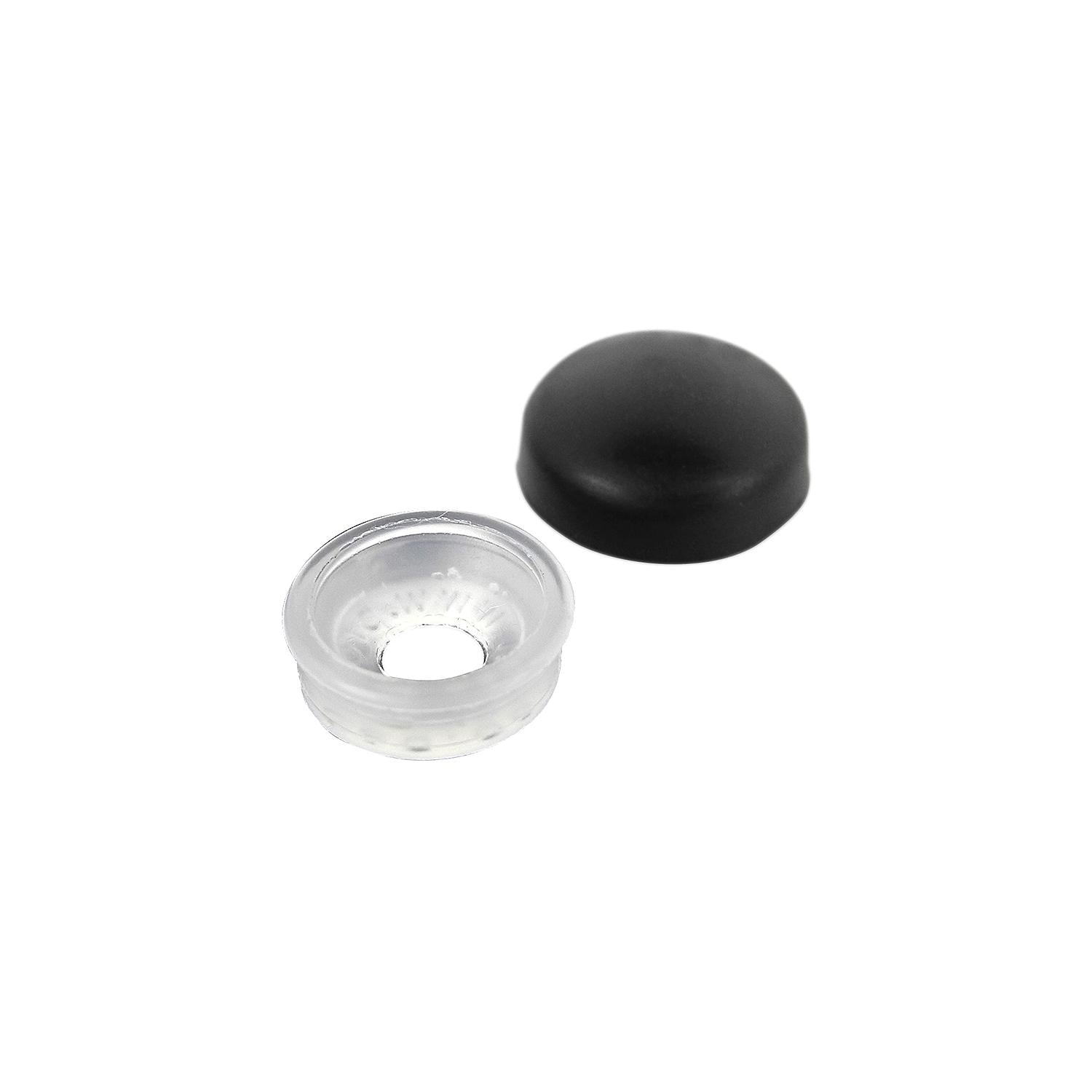 Seachoice MP7988SC Screw Caps, Black, Fits #6 & #8