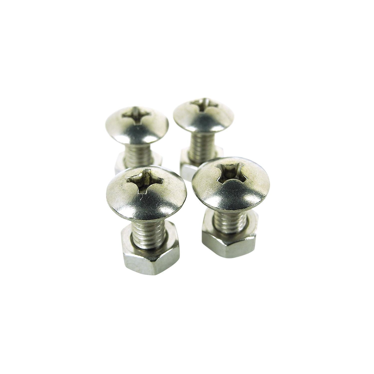 Seachoice MP9709SC 59923 Machine Screws & Nuts for License Plate