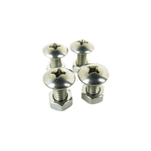 Seachoice MP9709SC 59923 Machine Screws & Nuts for License Plate
