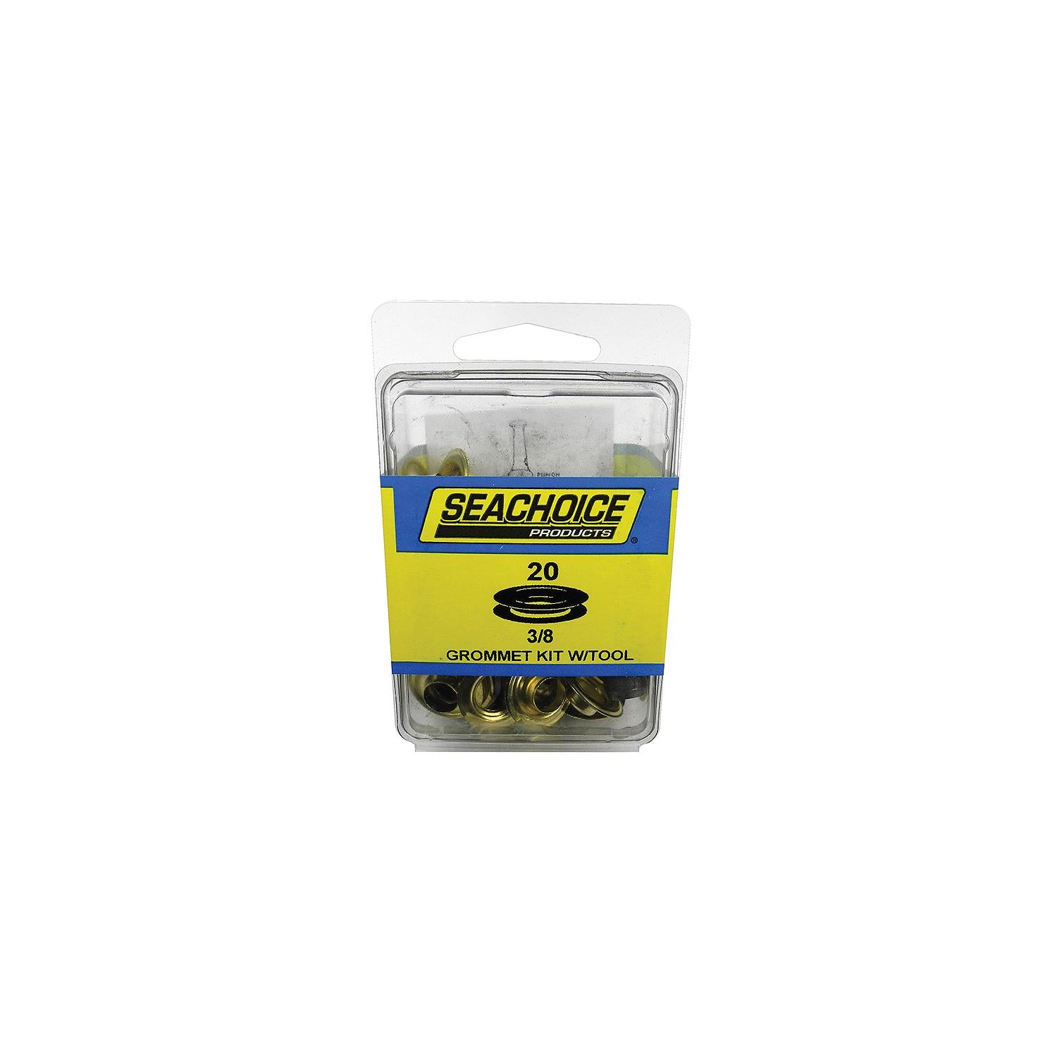 Seachoice BP9703SC 59998 Grommet Kit With Tool 20 Sets - 3/8