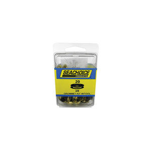 Seachoice BP9703SC 59998 Grommet Kit With Tool 20 Sets - 3/8