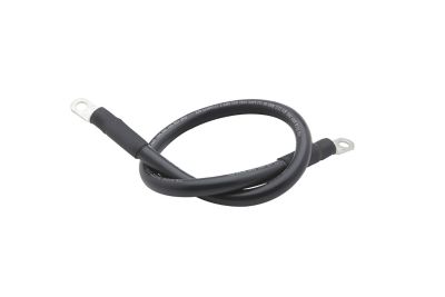 Seachoice 63001 Tinned Copper Battery Assembly, 2 AWG, Black, 2'