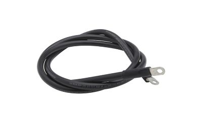 Seachoice 63004 Tinned Copper Battery Assembly, 2 AWG, Black, 6'