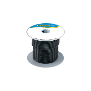 Seachoice 50-63006 63006 Tinned Copper Marine Wire, 2 AWG, Black, 25'