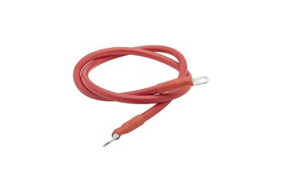 Seachoice 63013 Tinned Copper Battery Assembly, 2 AWG, Red, 4'
