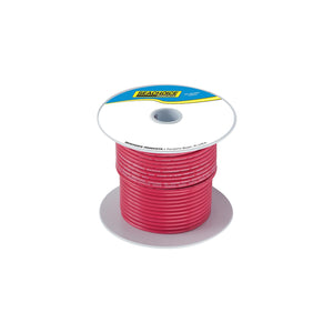 Seachoice 50-63143 63143 Tinned Copper Marine Wire, 18 AWG, Red, 100'