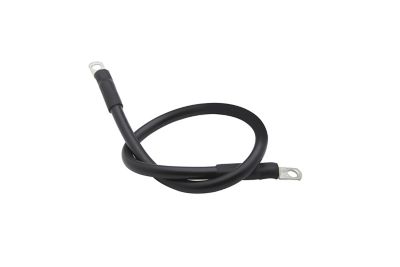 Seachoice 63021 Tinned Copper Battery Assembly, 4 AWG, Black, 2'