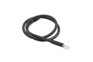 Seachoice 63024 Tinned Copper Battery Assembly, 4 AWG, Black, 6'