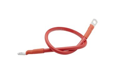 Seachoice 63031 Tinned Copper Battery Assembly, 4 AWG, Red, 2'