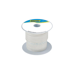 Seachoice 50-63129 63129 Tinned Copper Marine Wire, 16 AWG, White, 100'