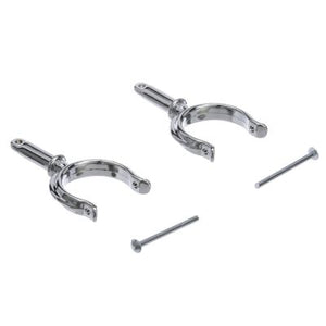 Seachoice 50-70501 70501 Chrome Plated Zinc Rowlock Horns Only (Sold as Pair)