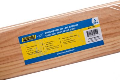 Seachoice 71151 Premium Varnished Oar With Comfort Grip, 5'