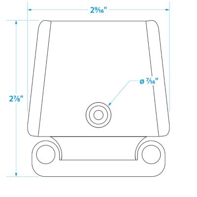 Seachoice 76921 Seachioce Replacement Latch Set For Igloo Coolers 28 to 162 QT (2 Per Pack)