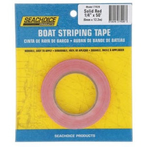 Seachoice 77928 Boat Striping Tape, Red 1/4
