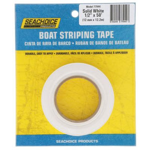 Seachoice 77944 Boat Striping Tape, White 1/2