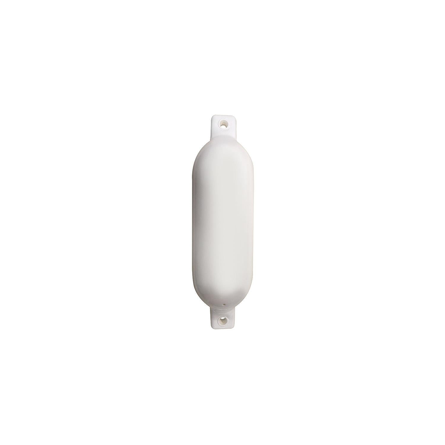 Seachoice DE74161S 79003 Twin Eye Smooth Fender White, 4.5