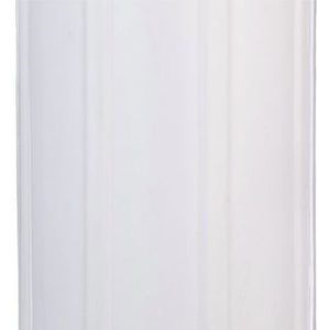 Seachoice DE71151S 79111 Center Hole Ribbed Fender, White, 6
