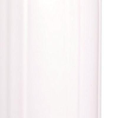Seachoice DE71201S 79121 Center Hole Ribbed Fender, White, 8