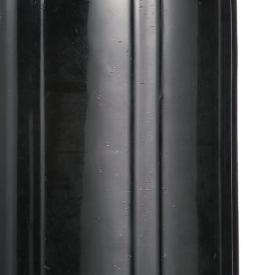 Seachoice DE71256S 79161 Center Hole Ribbed Fender, Black, 10" x 25"