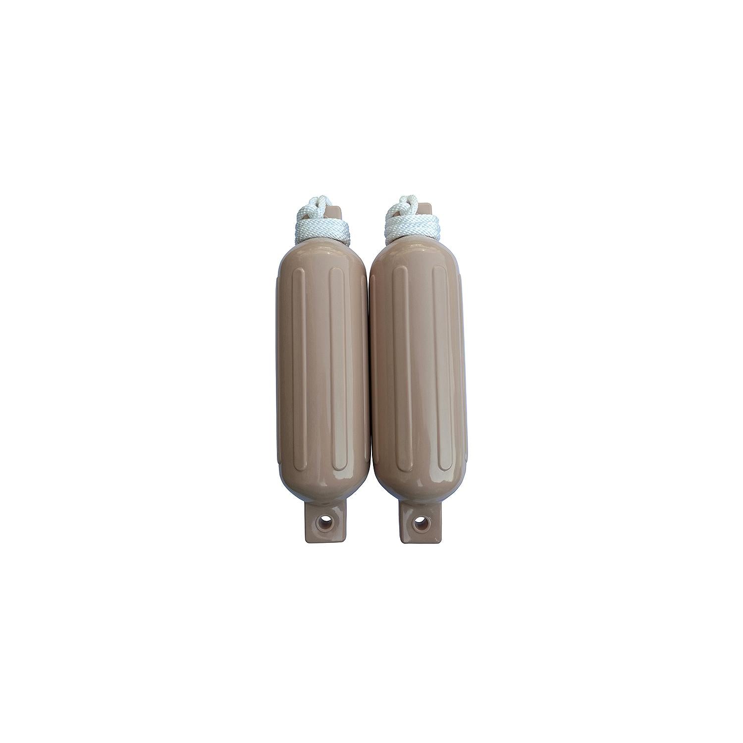 Seachoice DE77234S 79274 Twin Eye Ribbed Fender Kit (Includes 2 6.5