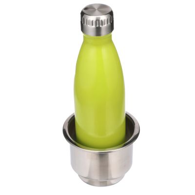 Seachoice 79371 Stainless-Steel Recessed Drink Holder With Blue LED Light