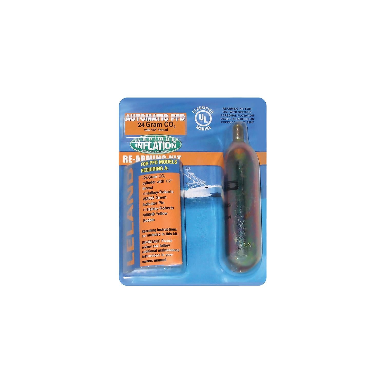 Seachoice 50-85740 85740 24G Automatic Re-Arm Kit For Inlatable Vest 85810/85610
