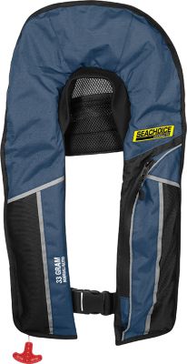 Seachoice 1214MA-BLUE 85863 Type V Premium Rip-Stop Inflatable PFD â€“ Adult Universal, Blue