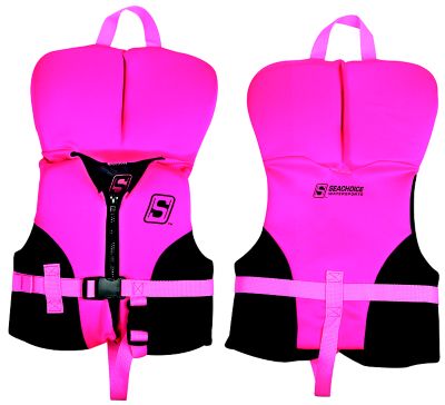 Seachoice 85961 Evoprene Multi-Sport Vest, Pink/Black, Infant