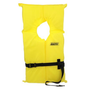 Seachoice EPE1110AK1ASLY-86080 86080 Type II Life Vest - XL, Yellow