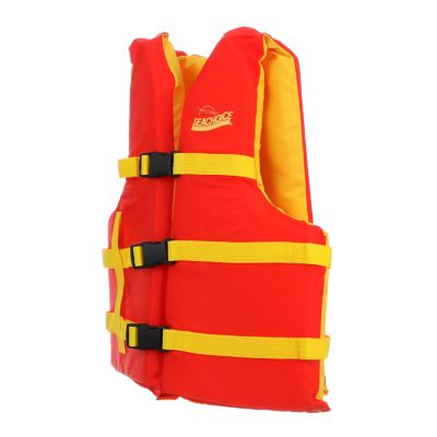 Seachoice 86230 Deluxe General Purpose Life Vest Orange/Yellow, Adult Universal