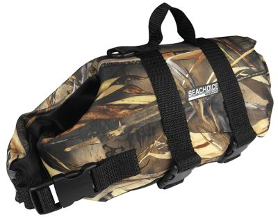 Seachoice DV-L-86490 86490 Dog Life Vest - Camo, Lg