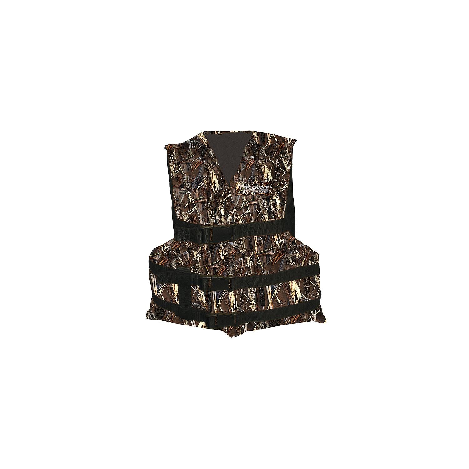 Seachoice EPE2220ASC-86560 86560 Type III General Purpose Vest - Camouflage, XL