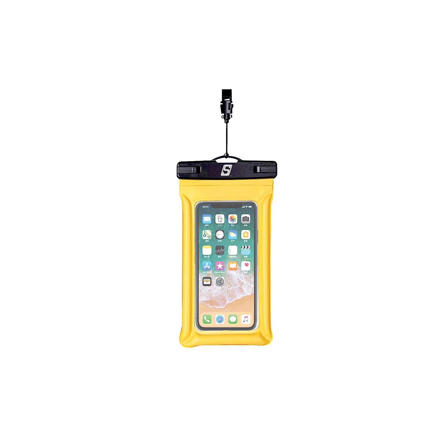 Seachoice 86853 Waterproof Floating Phone Holder Yellow, 5