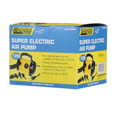 Seachoice 86986 120V Super Electric Air Pump