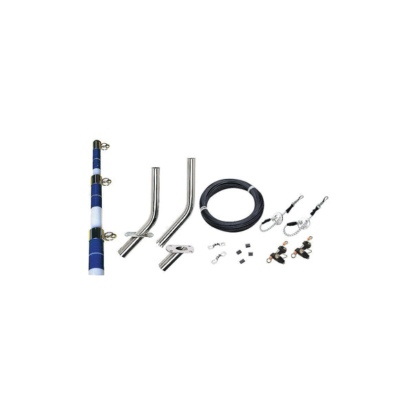 Seachoice 88251 Outrigger Kit-15' White/Blue-Complete