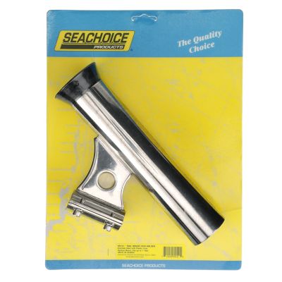 Seachoice 89141 Stainless Steel Vertical Mount Rod Holder