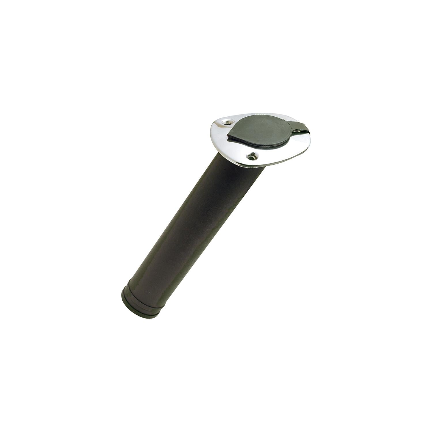 Seachoice 89231 30 Degree Plastic Rod Holder With Stainless Steel Flange