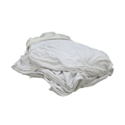 Seachoice 6403-01-12-SC 90009 New White Knits Wiping Cloths, 1-lb. Bag