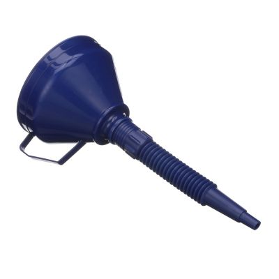 Seachoice 90220 Long Flexible Funnel With Stainless Steel Strainer and Handle