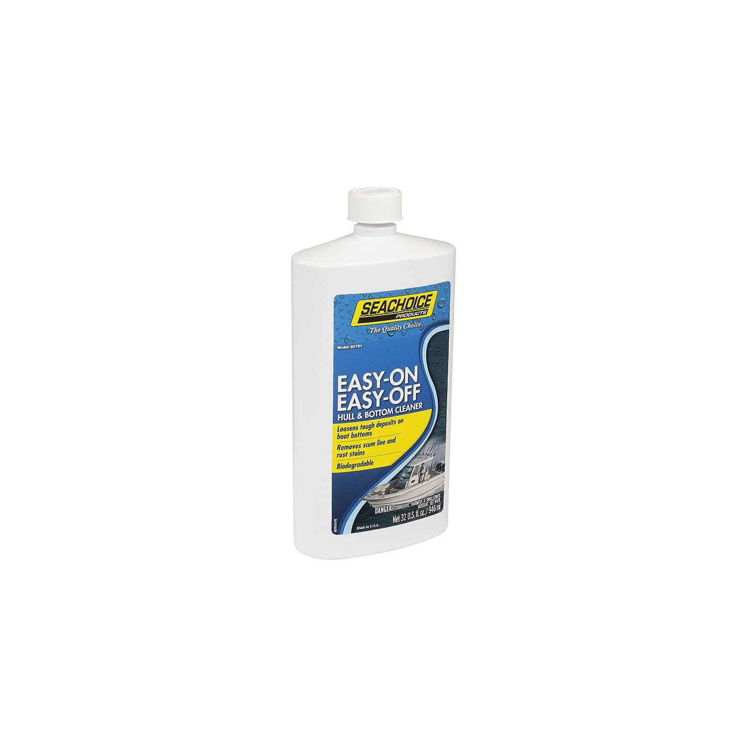 Seachoice 90781 Easy-On Easy-Off Hull And Bottom Cleaner 32 oz.
