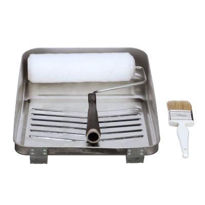 Seachoice 92991 Metal Paint Tray Kit (Includes 9" Frame, 2" Chip Brush, Cover and Tray)