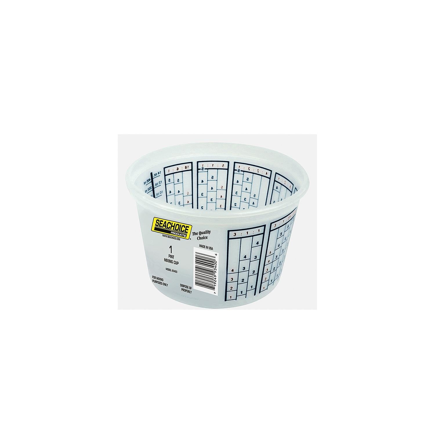 Seachoice 93400 Paint Mix Container 1 Pint