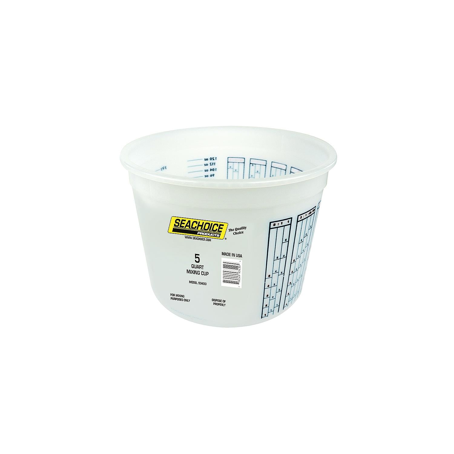 Seachoice 93430 Paint Mix Container 5 Quart