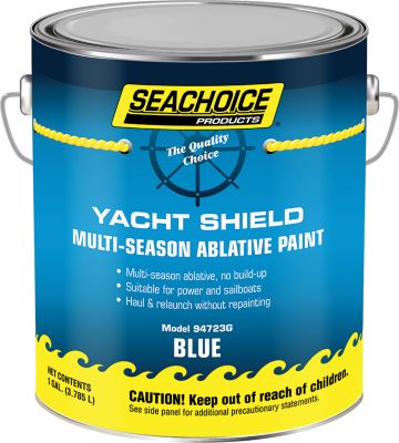 Seachoice YPM169/1 94723G Yacht Shield Multi-Season Antifouling Paint, Blue, 1 Gallon
