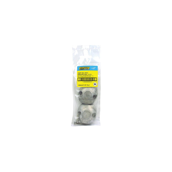 Seachoice 95618 Streamlined Shaft Anode w/Allen Screw, Aluminum, Model X1, Size 3/4"