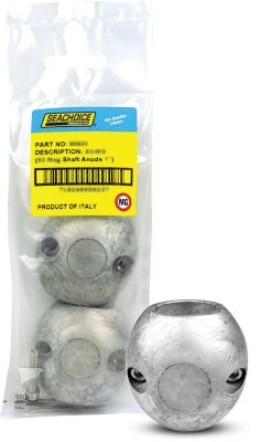 Seachoice 95627 Streamlined Shaft Anode w/Allen Screw, Magnesium, Model X5, Size 1-1/4"