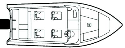 nan 79003F-02 Carver 79003F02 Flex-Fit PROâ„¢ Poly-Flex II Fish & Ski Boats I/0 or O/B, Black
