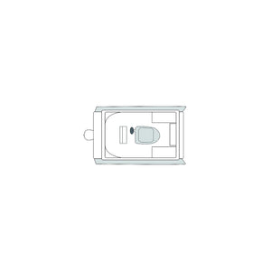 Carver Covers 79009 Flex-Fit PROâ„¢ Poly-Flex II Pontoon Boat, Slate Gray